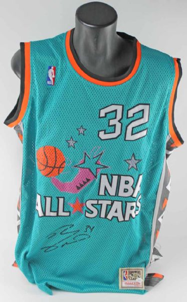 Shaquille ONeal Signed Mitchell & Ness All-Star Jersey (JSA)