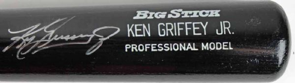 Ken Griffey Jr. Signed Professional Model Baseball Bat (JSA)