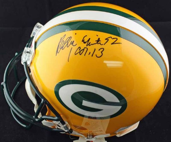 Reggie White Signed Full-Size PRO LINE Green Bay Packers Helmet (PSA/DNA)