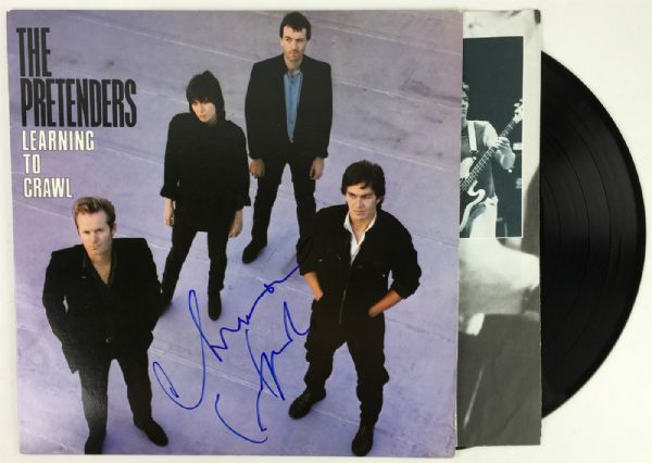 The Pretenders: Chrissie Hynde Signed "Learning to Crawl" Record Album (PSA/JSA Guaranteed)