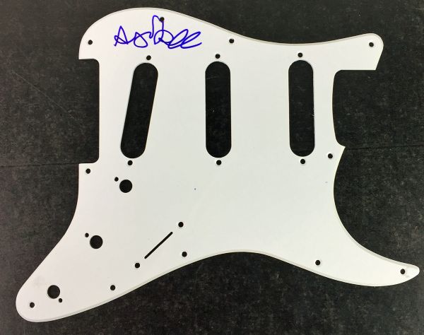 The Smiths - Andy Rourke Signed Stratocaster Style Pickguard (PSA/JSA Guaranteed)