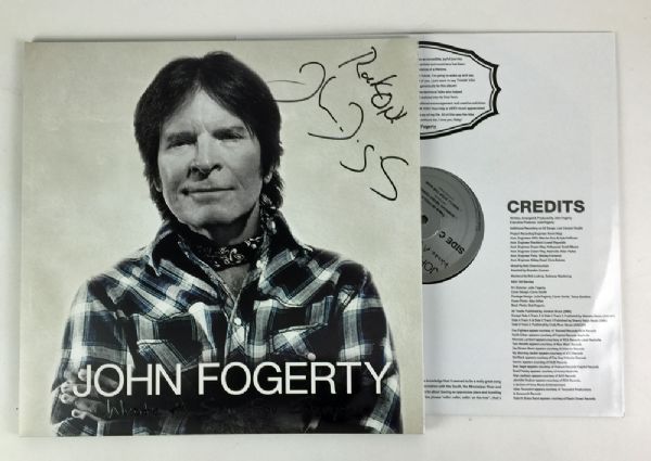 CCR: John Fogerty Signed "Wrote A Song For Everyone" Album (PSA/DNA Guaranteed)