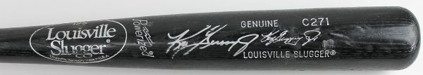 Ken Griffey Jr. Signed Game Ready (Possible Practice Used) Louisville Slugger Bat (JSA)
