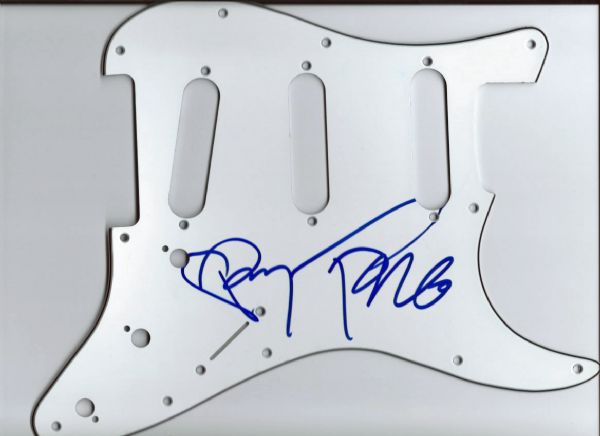 Perry Farrell In-Person Signed Strat Style Pickguard (PSA/JSA Guaranteed)