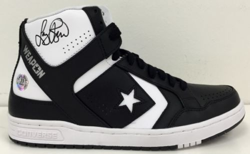 Larry Bird Rare Signed Converse All-Star Basketball Shoe (PSA/JSA Guaranteed)