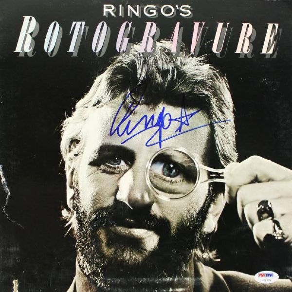 The Beatles: Ringo Starr Signed "Ringos Rotogravure" Album (PSA/DNA)