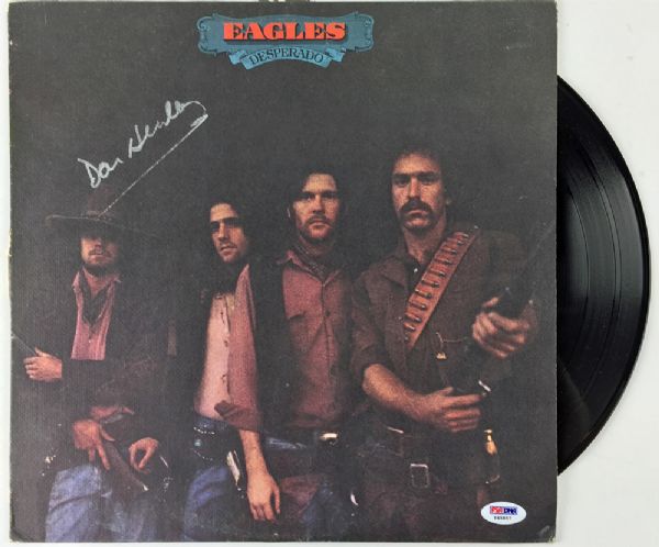 The Eagles: Don Henley Signed "Desperado" Album (PSA/DNA)