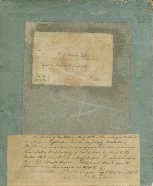 John Quincy Adams Handwritten and Signed Letter from 1814 (PSA/DNA)