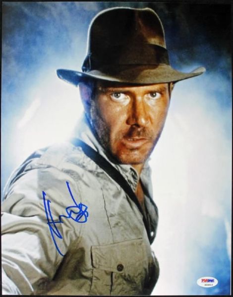 Harrison Ford Signed 11" x 14" Color Photo from "Indiana Jones" (PSA/DNA)