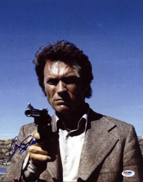Clint Eastwood Signed "Dirty Harry" 11" x 14" Color Photo (PSA/DNA)