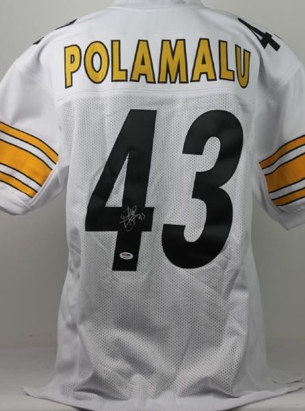 Troy Polamalu Signed Pittsburgh Steelers Jersey (PSA/DNA ITP)