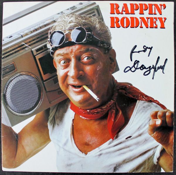 Rodney Dangerfield Signed Rapping Rodney Album (PSA/DNA)