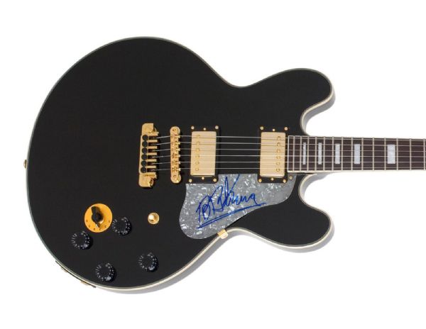 B.B. King Beautifully Signed Epiphone Lucille Personal Model Guitar (PSA/DNA)