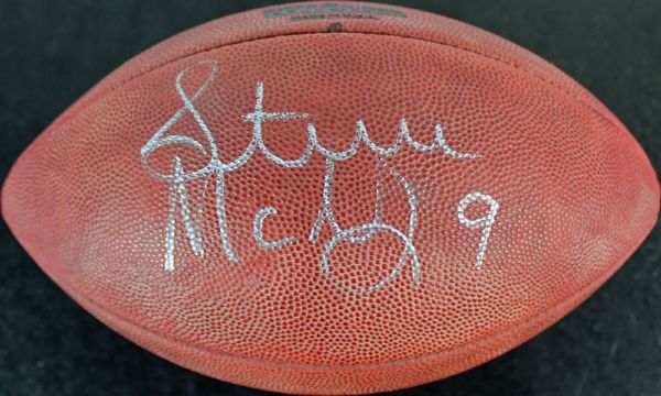 Steve McNair Signed NFL "The Duke" Football (PSA/DNA)