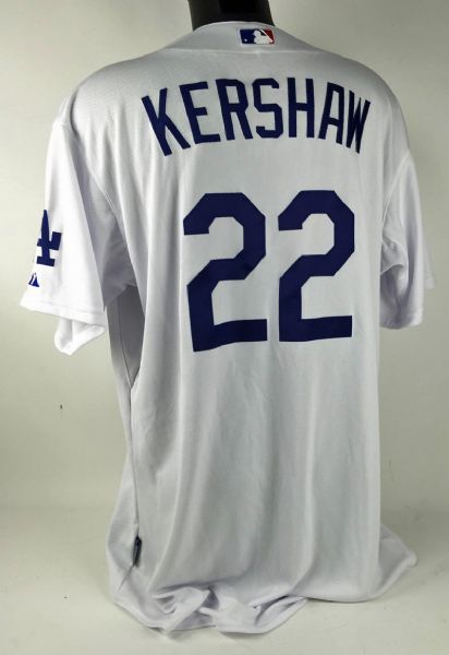 2015 Clayton Kershaw Game Worn LA Dodgers Jersey