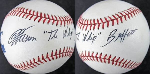 Warren "The Whip" Buffett Signed OML (Selig) Baseball (PSA/DNA)