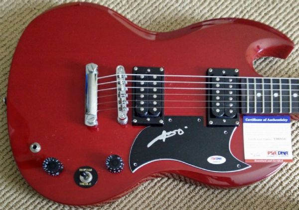 AC/DC Angus Young Signed Gibson Epiphone SG Personal Style Guitar (PSA/DNA)