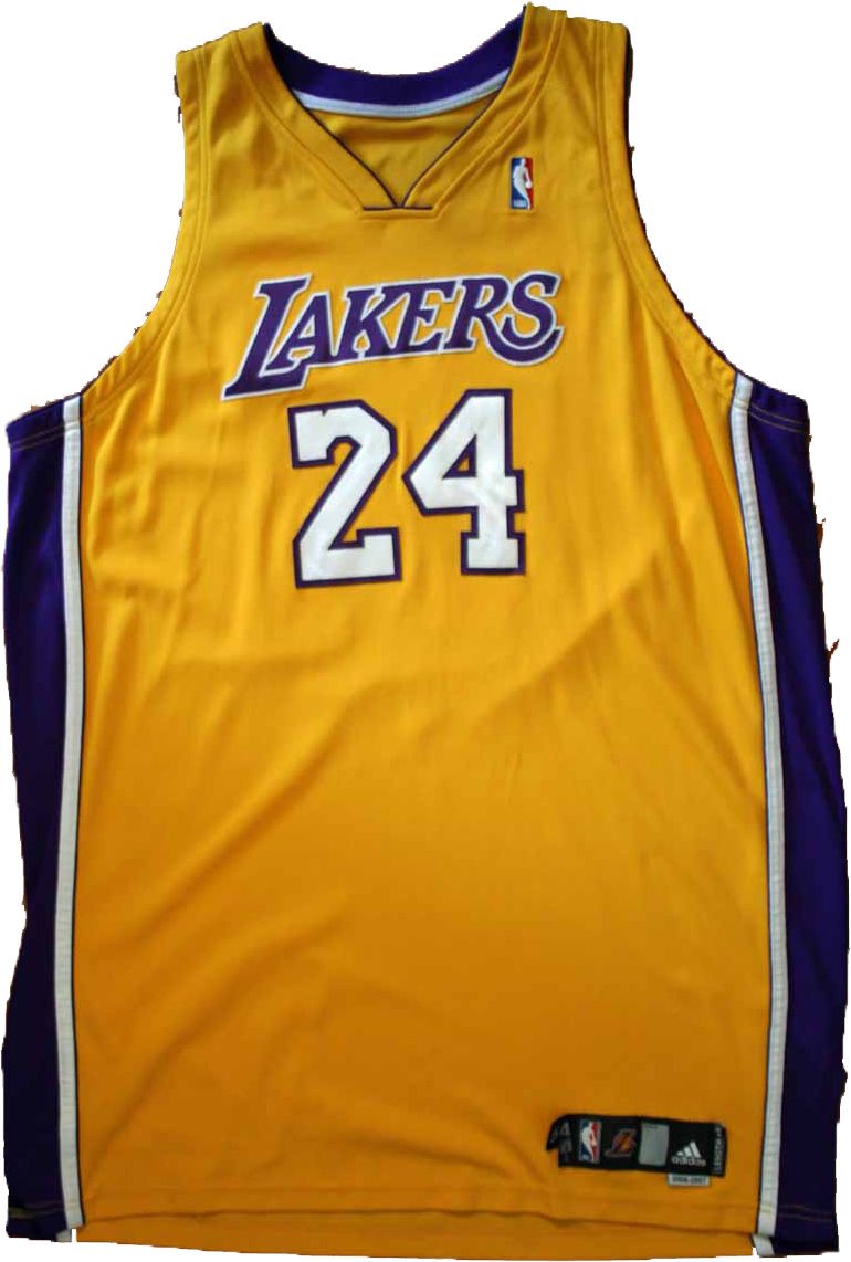 kobe bryant game worn jersey