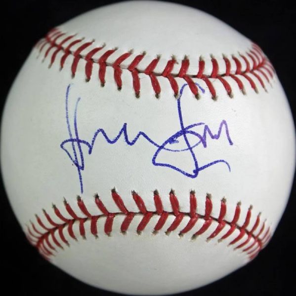 Harrison Ford Rare Single Signed OML Baseball (PSA/DNA)