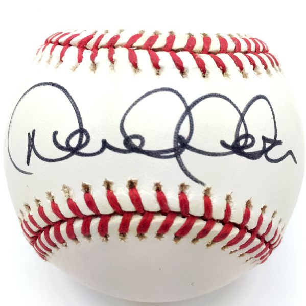 Exceptional Derek Jeter Rookie-Era Signed OAL Budig Baseball PSA/DNA Graded MINT 9!