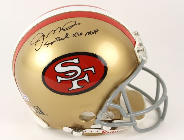 Joe Montana Signed Full Size PRO LINE San Fransisco 49ers Helmet w/ "Super Bowl XIX MVP" (PSA/DNA)