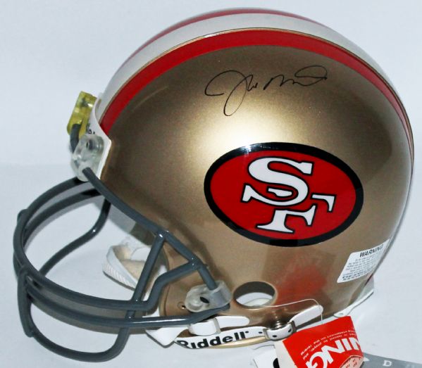 Joe Montana Signed PRO LINE 49ers Full-Size Helmet (Upper Deck Authentication)