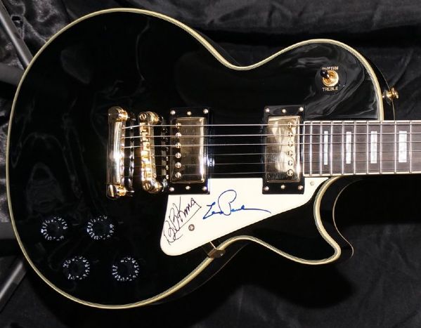 Guitar Legends: B.B. King & Les Paul Dual Signed Epiphone Les Paul Model Guitar (JSA)
