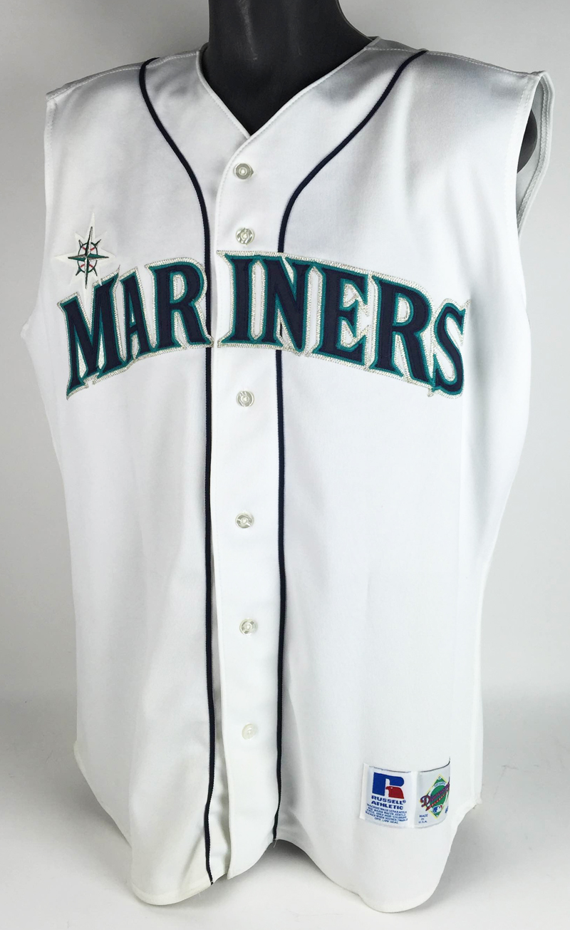 Lot Detail - Ken Griffey Jr. Signed Seattle Mariners Jersey Vest (JSA)