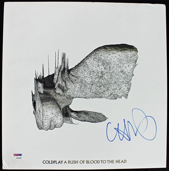 Coldplay: Chris Martin Signed "A Rush of Blood to the Head" Album (PSA/DNA)