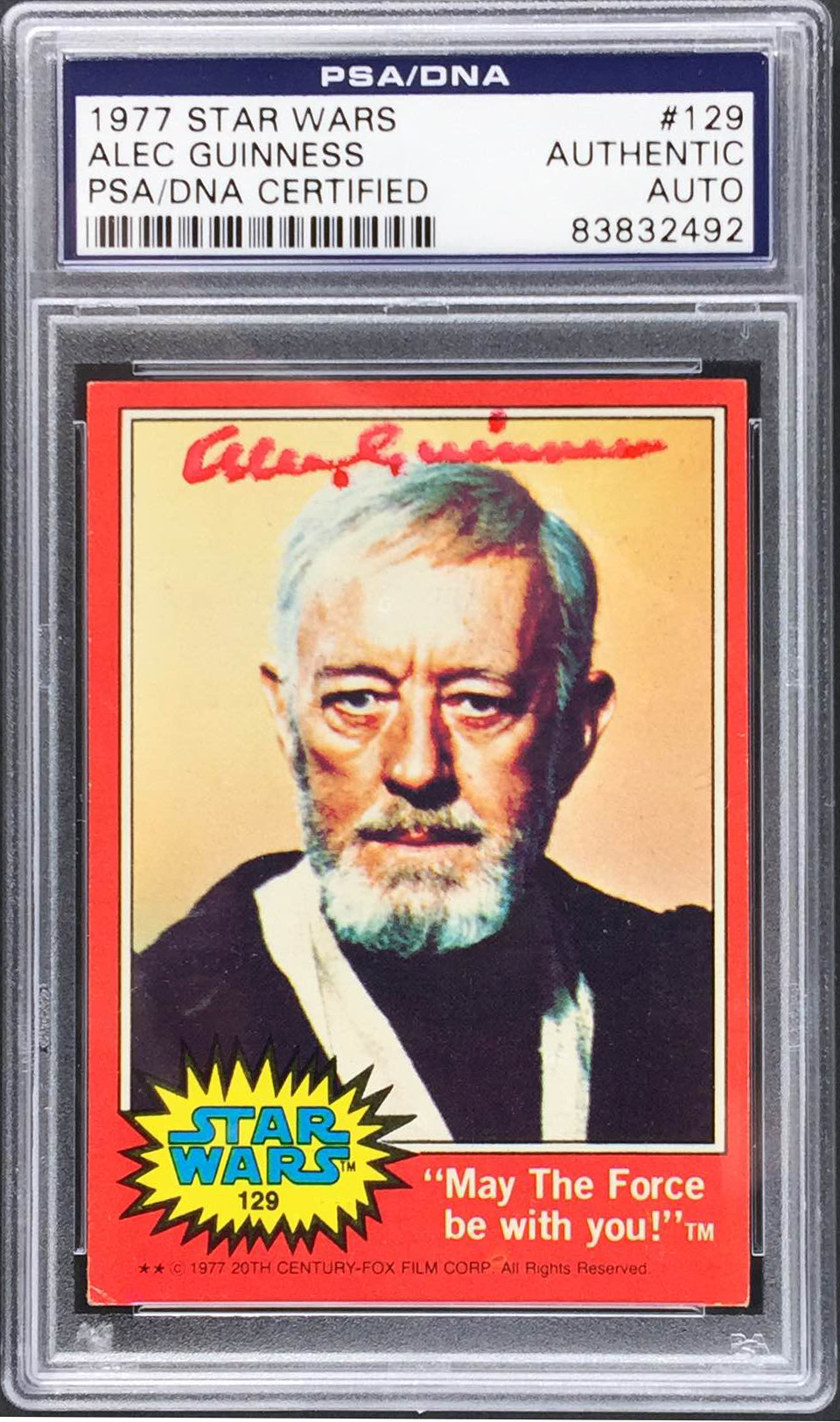most valuable star wars trading cards