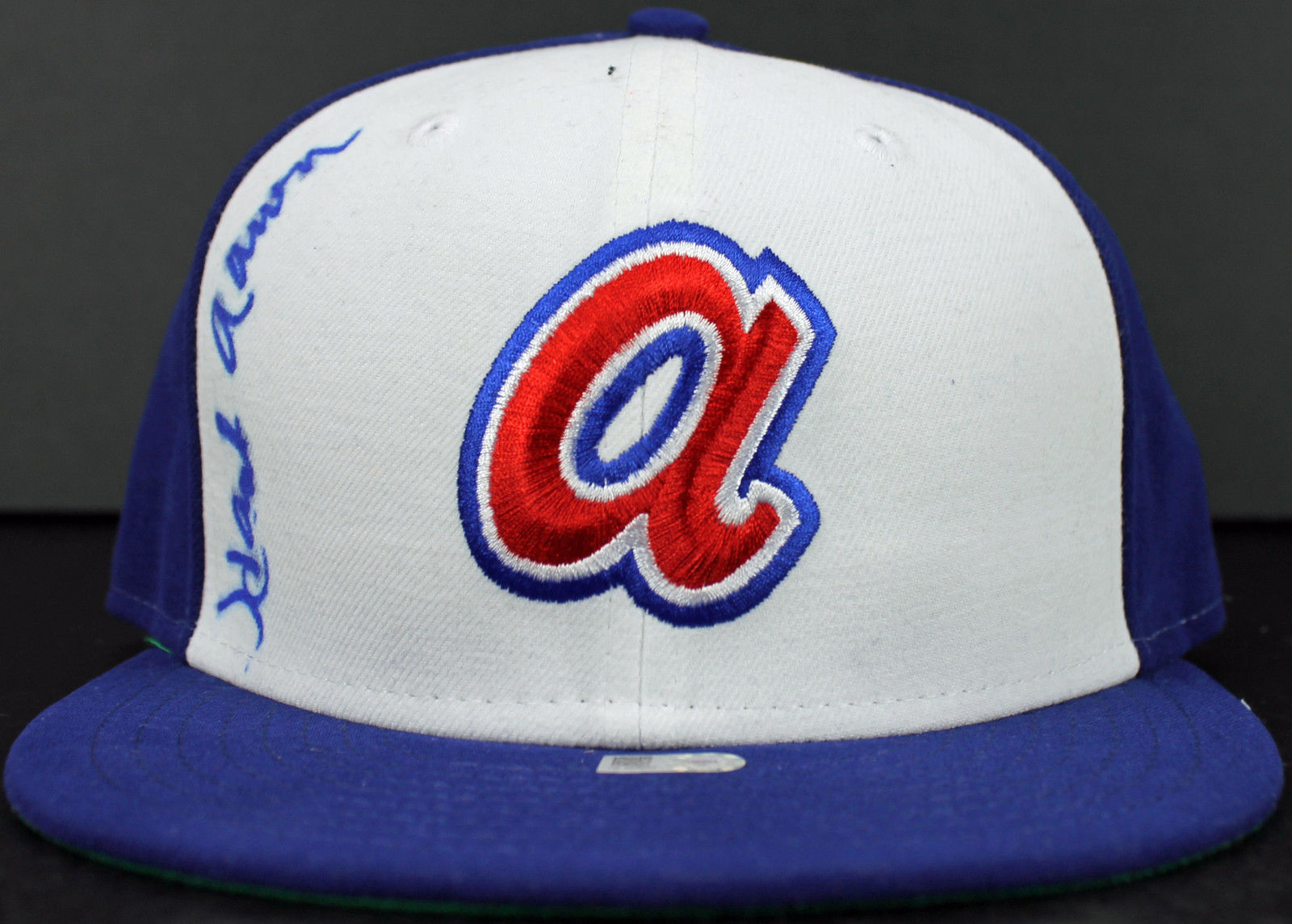 hank aaron braves hat