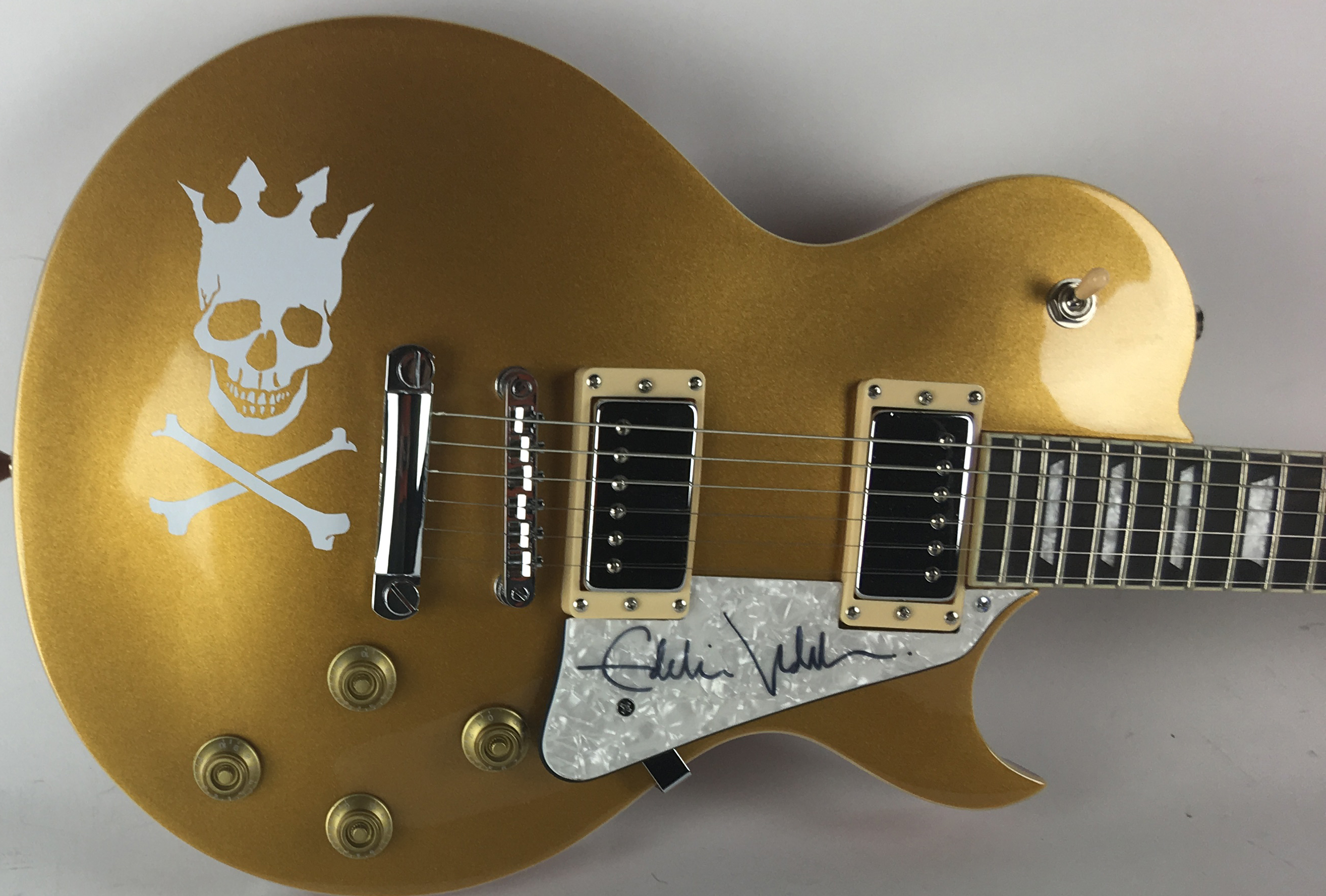 Lot Detail Pearl Jam: Eddie Vedder Signed Les Paul Guitar (PSA/JSA Guaranteed)
