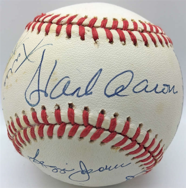 500 Home Run Club Signed OAL Baseball w/ Original 11! (JSA)