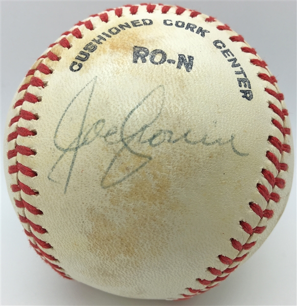 Joe Cronin Rare Single Signed ONL Baseball (PSA/JSA Guaranteed)