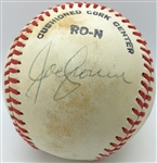 Joe Cronin Rare Single Signed ONL Baseball (PSA/JSA Guaranteed)