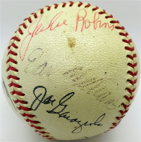 Pioneers of Baseball: Vintage Signed MLB Legends OAL Baseball w/ ULTRA RARE Color Barrier Breakers Jackie Robinson & Monte Irvin! (JSA)