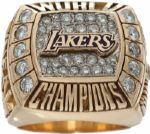 2000 Shaquille ONeal Los Angeles Lakers Championship Style Ring Given to Publicist w/Presentation Box