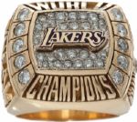 2000 Shaquille ONeal Los Angeles Lakers Championship Style Ring Given to Publicist w/Presentation Box