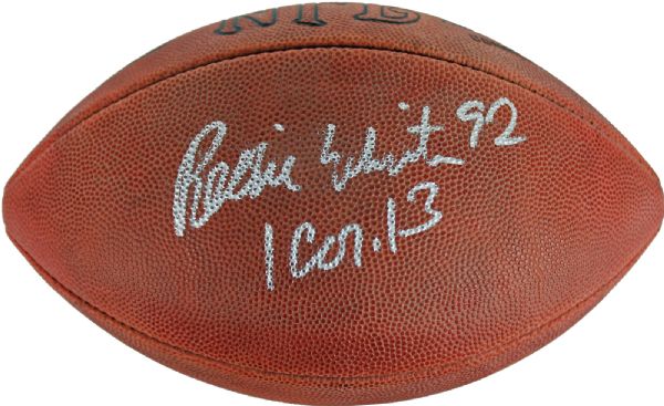 Reggie White Signed NFL Leather Game Model Football (PSA/DNA)