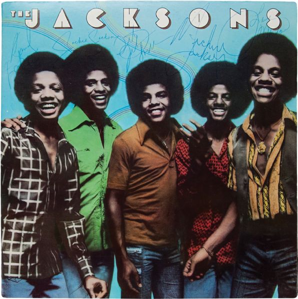 The Jackson 5 ULTRA-RARE Group Signed "The Jacksons" Album w/ All Five Members! (PSA/DNA)