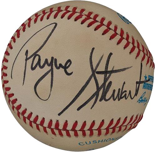 Payne Stewart Superbly Signed OAL Baseball (PSA/JSA Guaranteed)