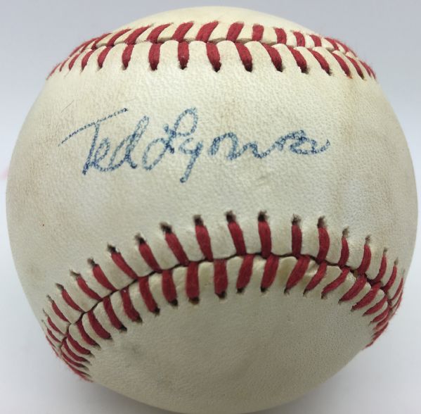 Ted Lyons Signed OAL Baseball (PSA/DNA)