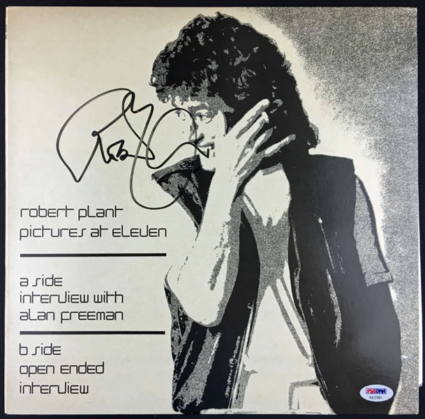 Led Zeppelin: Robert Plant Signed "Pictures At Eleven" Album (PSA/DNA)