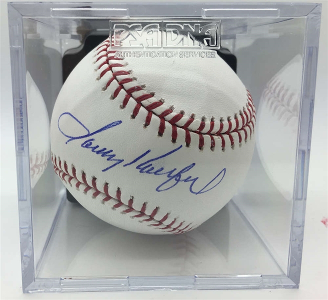 Sandy Koufax Signed OML Baseball PSA/DNA Graded MINT 9!