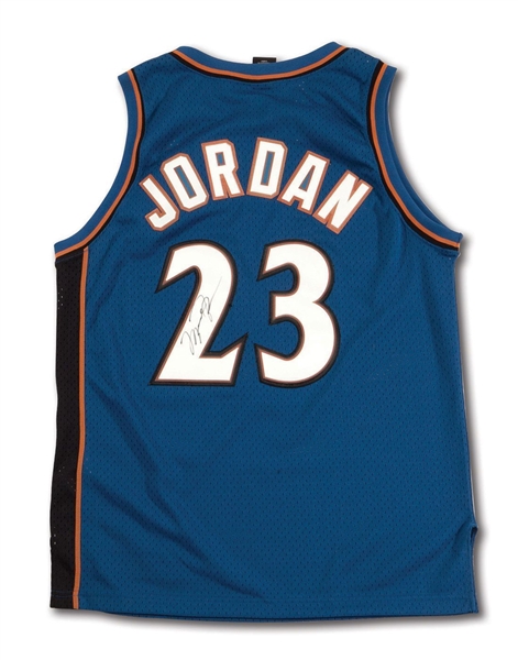 Michael Jordan Signed Washington Wizards Authentic Jersey (PSA/DNA)