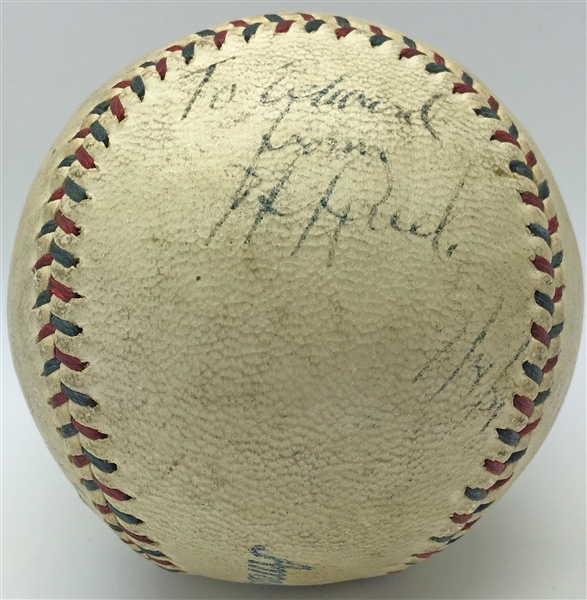 Muddy Ruel Vintage Signed OAL Baseball (PSA/DNA)