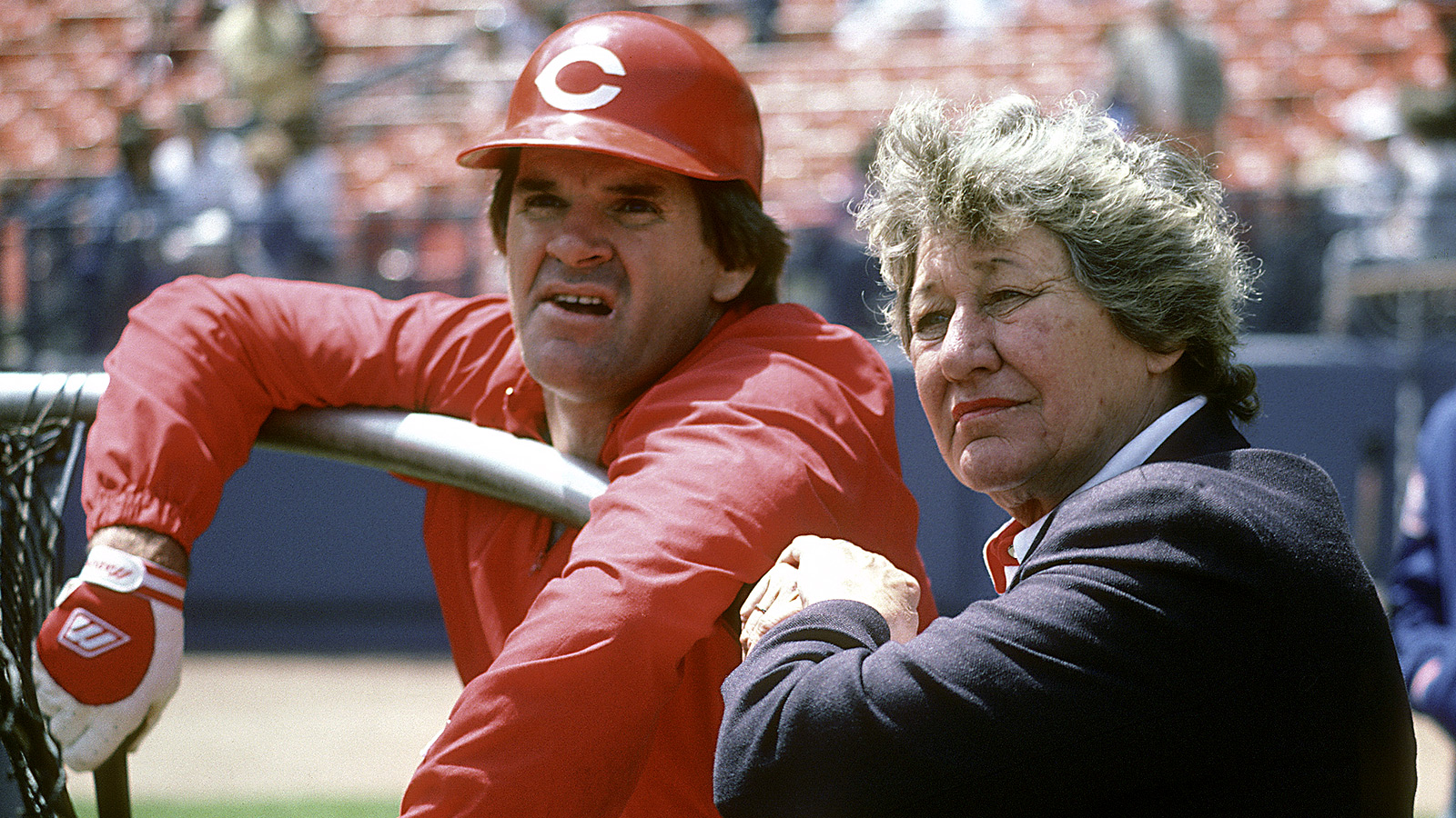 1984-86 Pete Rose Game Worn Cincinnati Reds Jersey.  Baseball, Lot  #81950