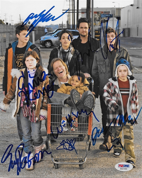 "Shameless" Cast Signed 8" x 10" Color Photo (7 Sigs)(PSA/DNA)
