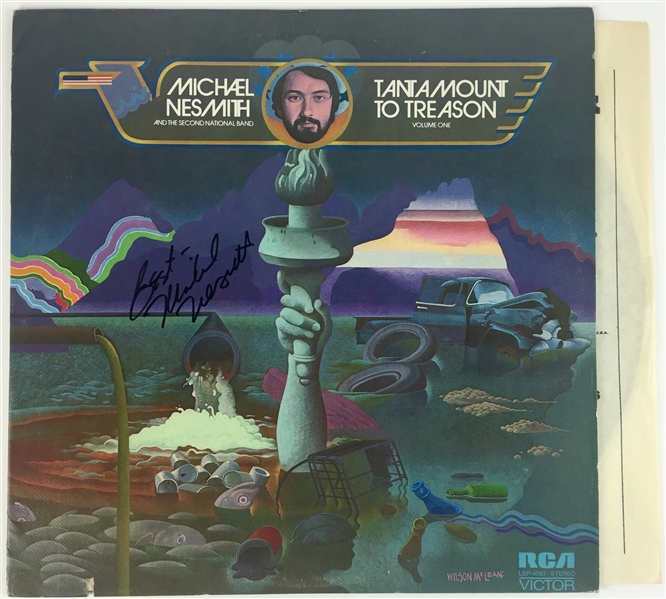 The Monkees: Mike Nesmith Signed "Tantamount to Treason" Record Album (PSA/DNA)