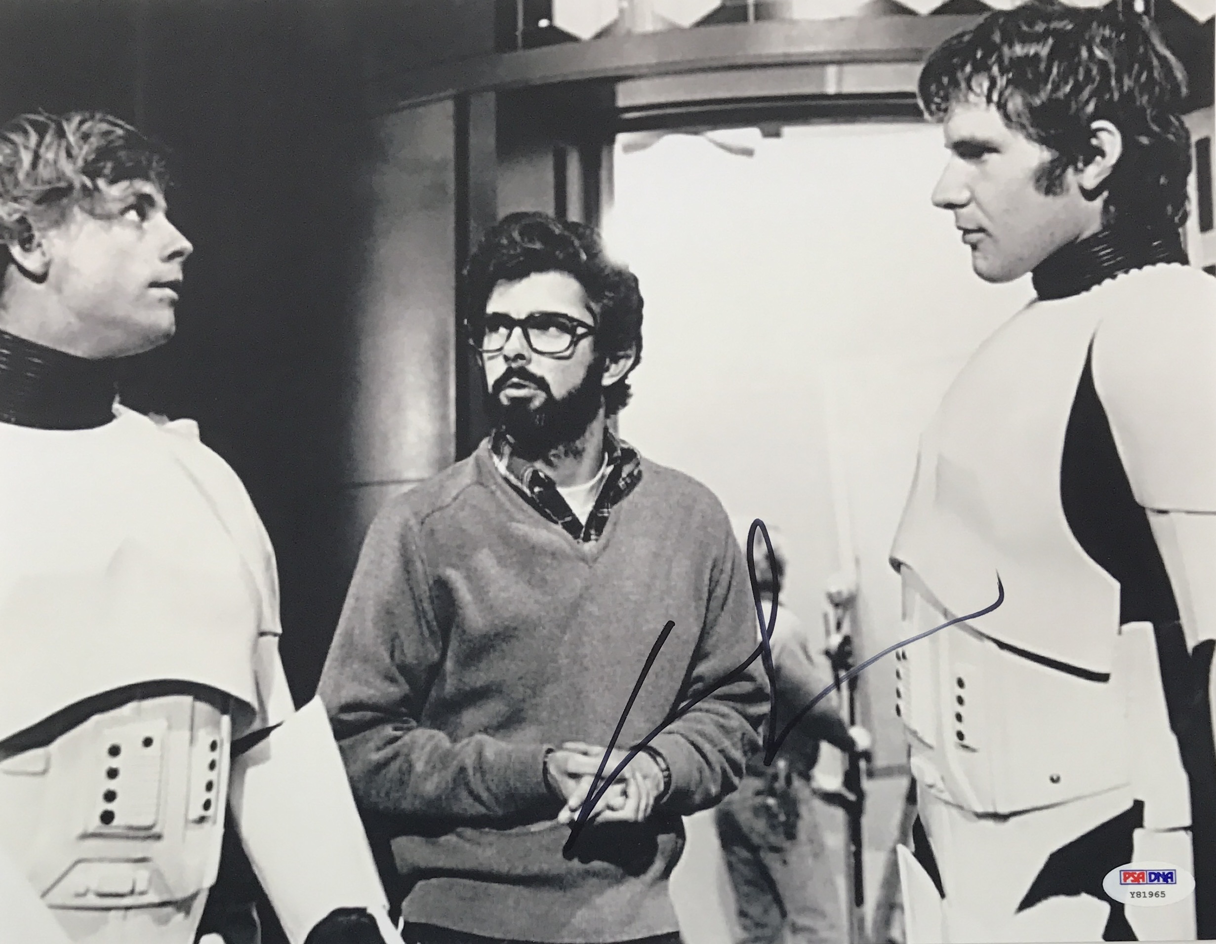 george lucas autograph for sale